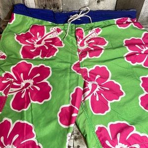 Tommy Hilfiger Floral Hawaiian Swim Trunks XXL